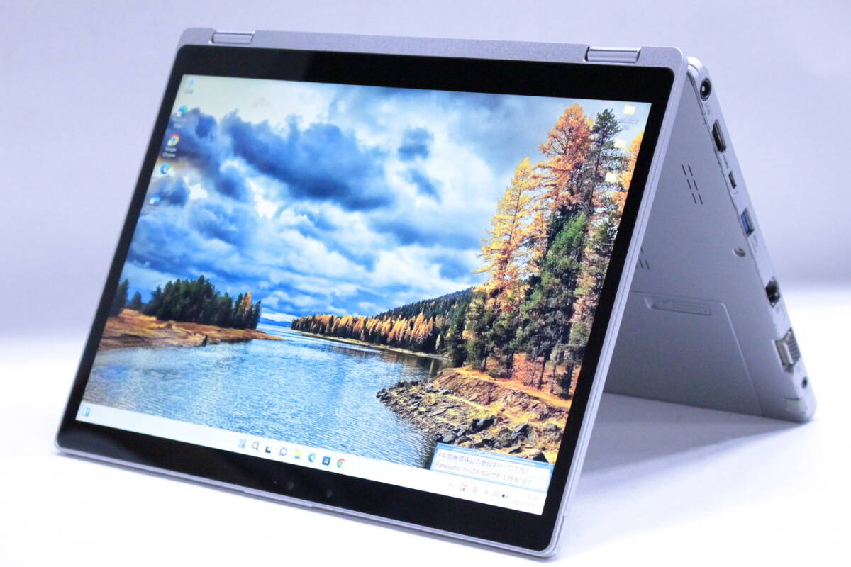 1円~ 薄型軽量タブレットPC 10世代Corei5 Let's note CF-QV9RFAVS LTE i5-10310U 8G 256G 12.0WQXGA+ WiFi6 Win11リカバリ BAA評価拍卖