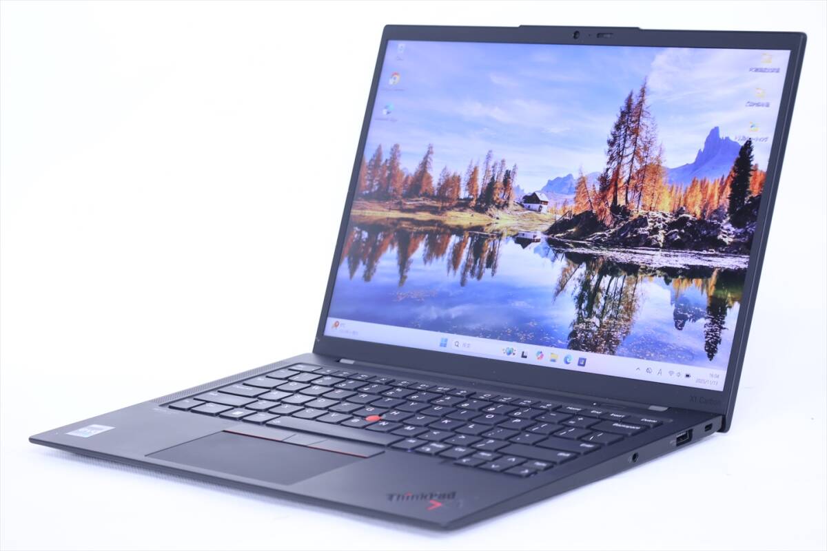 卸売 2024年パワフルモデル 12世代Corei7 32Gメモリ ThinkPad X1 Carbon Gen11 i7-1255U 32G 256G 14.0WUXGA Win11 BCA評価拍卖