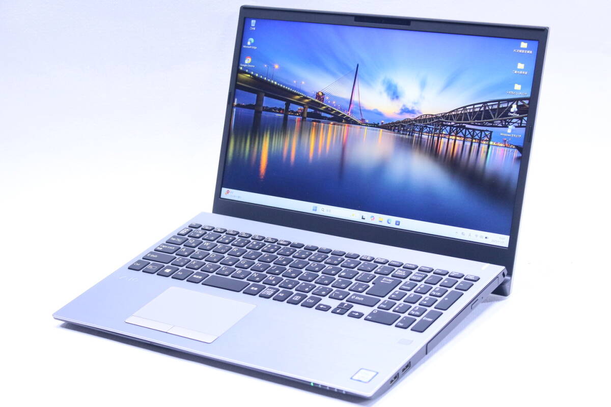 即配 新品SSD 希少シルバー 快速16Gモデル VAIO Pro PH VJPH22C11N i5-9300H 16G SSD512G 15.6FHD DVD 顔認証 Win11 AAA評価拍卖