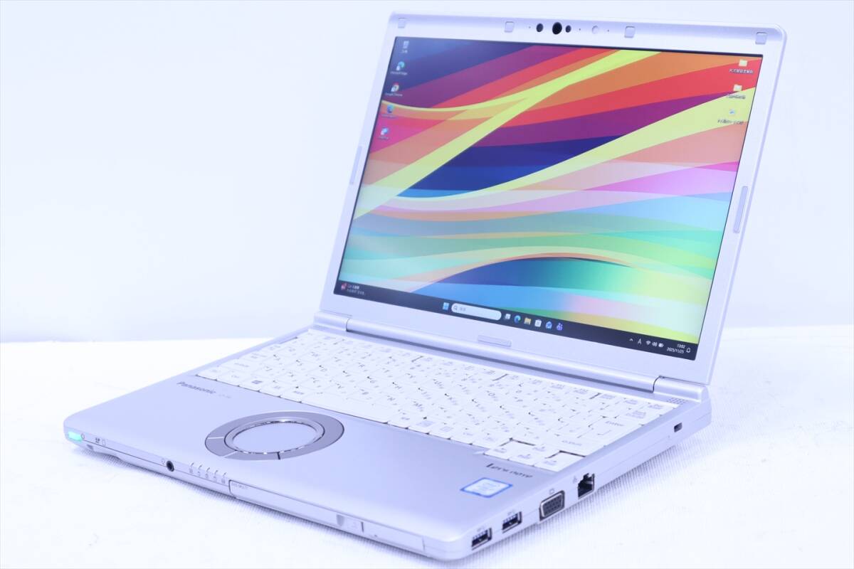 即配 美品 累積時間少 パワフルモデル DVD搭載軽量モバイル Let's note CF-SV8SFKVS LTE i7-8665U 16G 512G 12.1WUXGA Win11 SAA評価拍卖