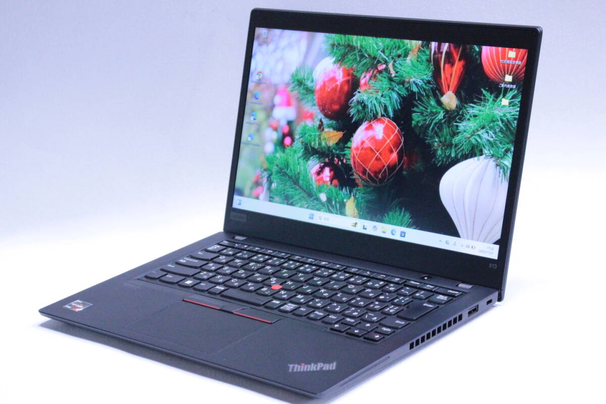 即配 2021年Ryzen5-6C12THモデル ThinkPad X13 Gen1 Ryzen5 PRO 4650U 8G SSD256G 13.3FHD Wi-Fi6 Windows11 BAB評価拍卖