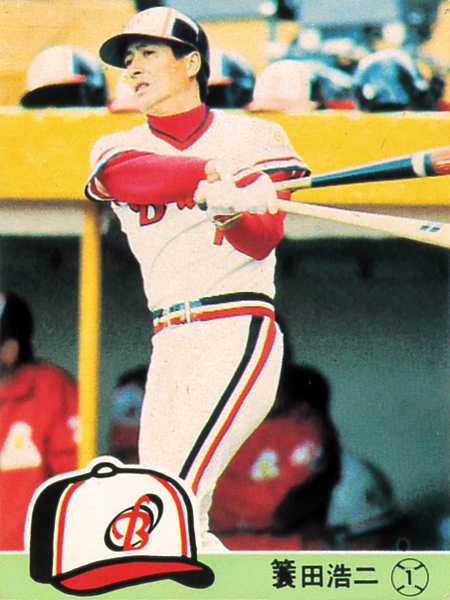 カルビー1984 蓑田浩二(阪急) レギュラーカード #112拍卖