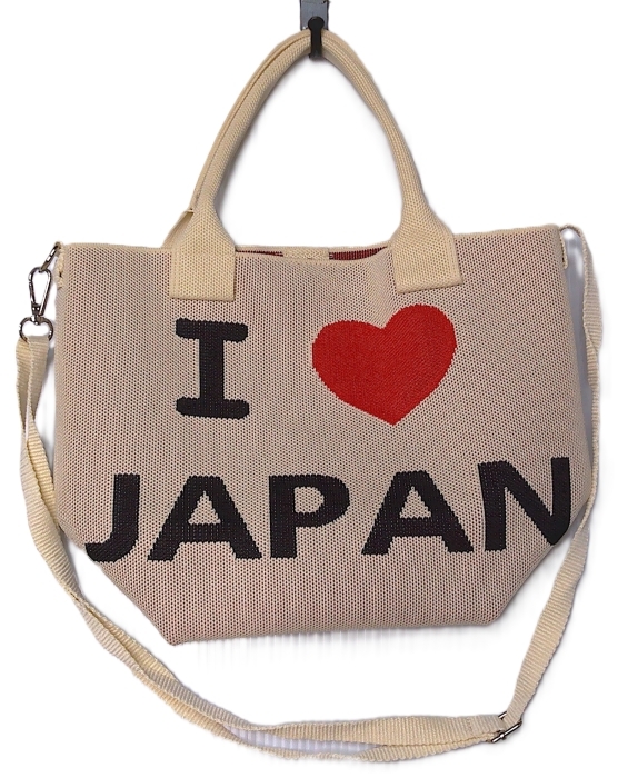 即決■★D.KELLY★■ニット2wayトート:I LOVE JAPAN拍卖