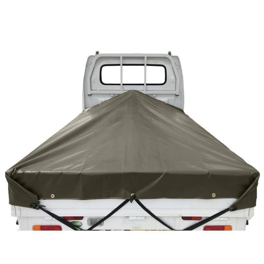 人気! 軽トラックシート スロープ型 シート単品 OD (前)2.0m・(後部)1.9m×(長さ)2.15m 台形シート ★本州四国九州送料無料★拍卖