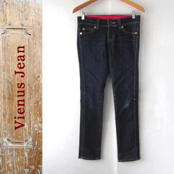 美品 Vienus Jean/ビーナスジーンズ★ スキニーデニム 28拍卖