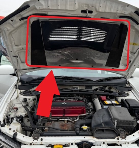 新品 純正 三菱 ミツビシ ランサーエボリューション 8 CT9A フード インシュレーター ボンネット フロント クッション ラバー B0950-1拍卖