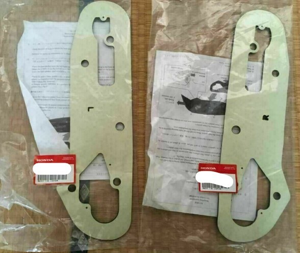 新品未使用 純正 ホンダ インテグラ DC5 後期 テールライト ガスケット 左右セット リア リヤ A0256-1拍卖