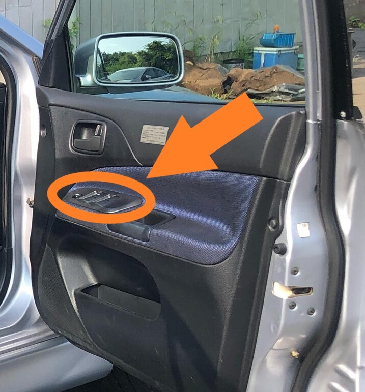 三菱 ミツビシ ランサーエボリューション 8 CT9A 未使用 純正 フロント パワーウィンドウ スイッチ パネル 運転席 内装 B0980-2拍卖