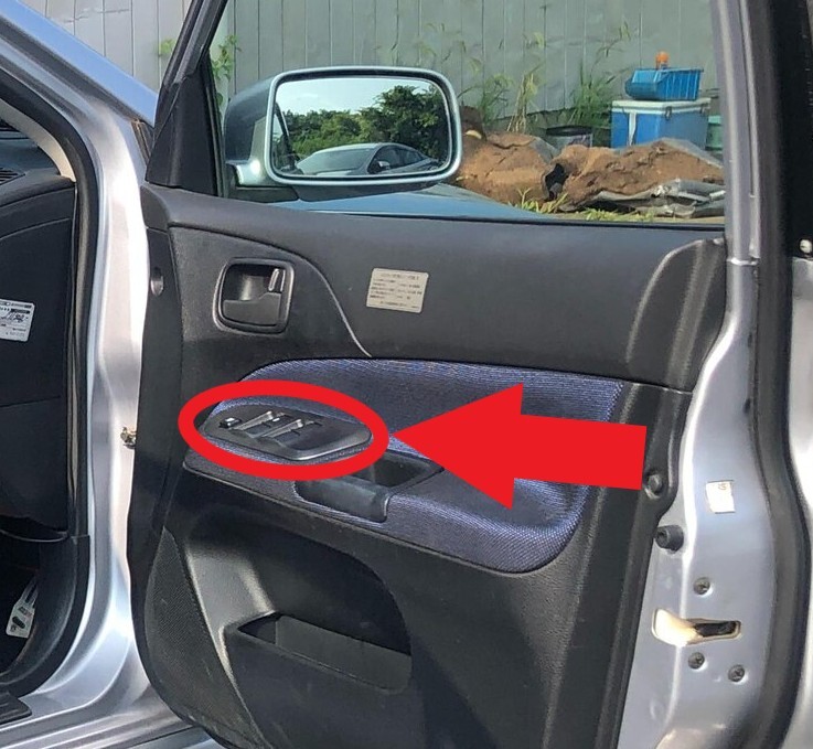 新品未使用 純正 三菱 ミツビシ ランサーエボリューション 8 CT9A フロント パワーウィンドウ スイッチ パネル 運転席 内装 B0980-1拍卖