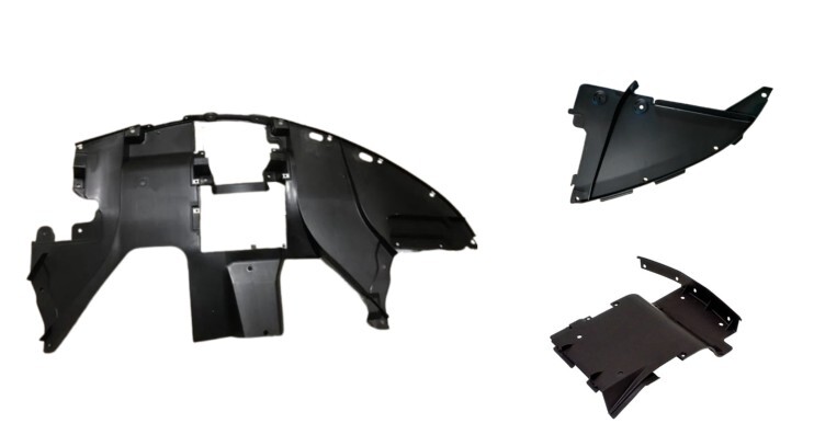 三菱 ミツビシ ランサーエボリューション 8 CT9A 新品 純正 2002-2007 エンジン アンダーカバー セット ガード エンジンガード B0959-2拍卖