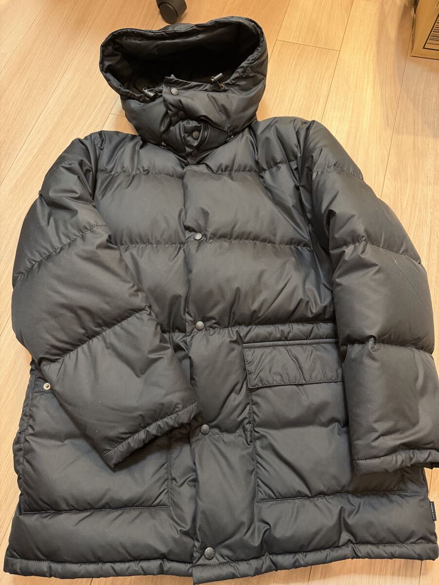 MONCLER モンクレール パリス ダウンジャケット ブラック サイズ2 青タグ コート M ブラック 黒拍卖