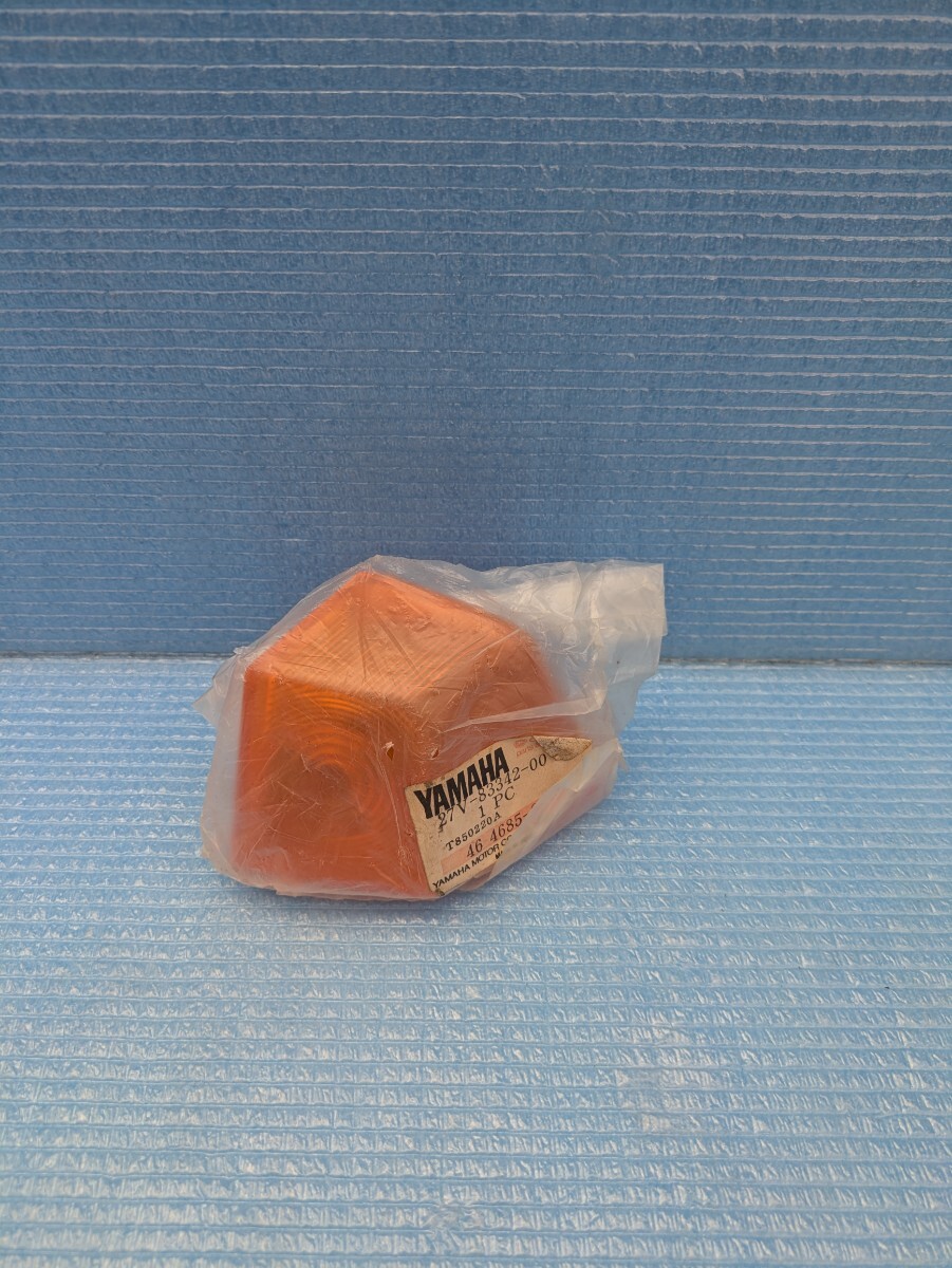 当時物 旧車 昭和レトロ ヤマハ純正 ジョグ ウインカーレンズ 検索)27V CE50E パッソル パッソーラ パセッタ チャッピー ジッピー チャンプ拍卖