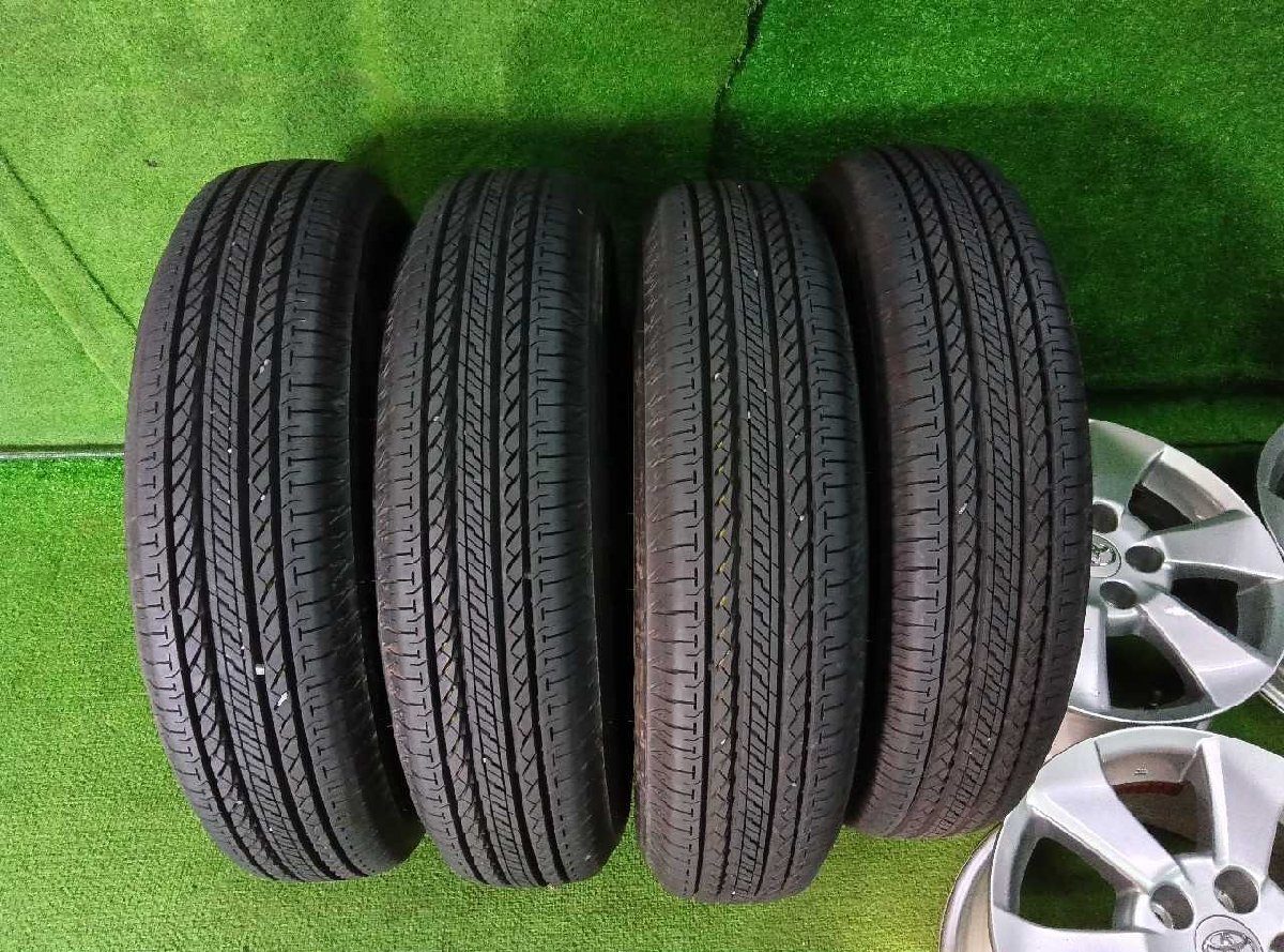 中古タイヤ(175/80R16)7.5mm4本組 ブリヂストン デューラー H/L 852 ジムニー 2025年製造 上尾拍卖