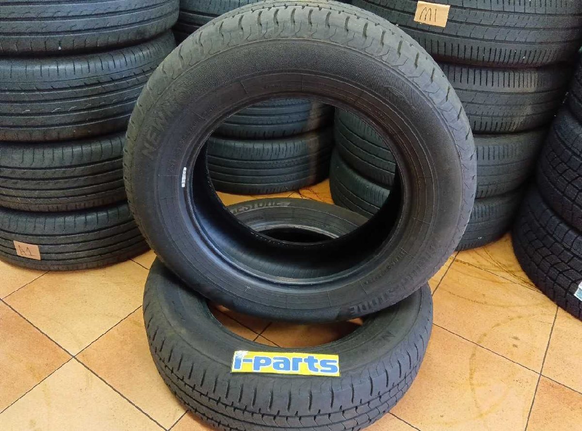 中古タイヤ(205/65R16)6mm2本 ブリヂストン 2023年製 205/65/16 太田拍卖