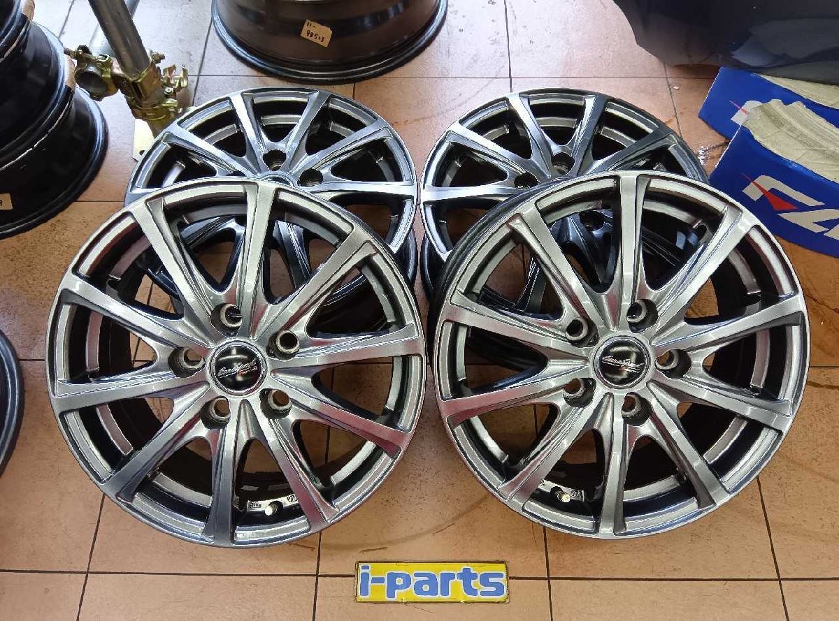 EUROSPEED/15インチホイール4本セット 6J 5H PCD114.3 ノア ヴォクシー エスクァイア 太田拍卖