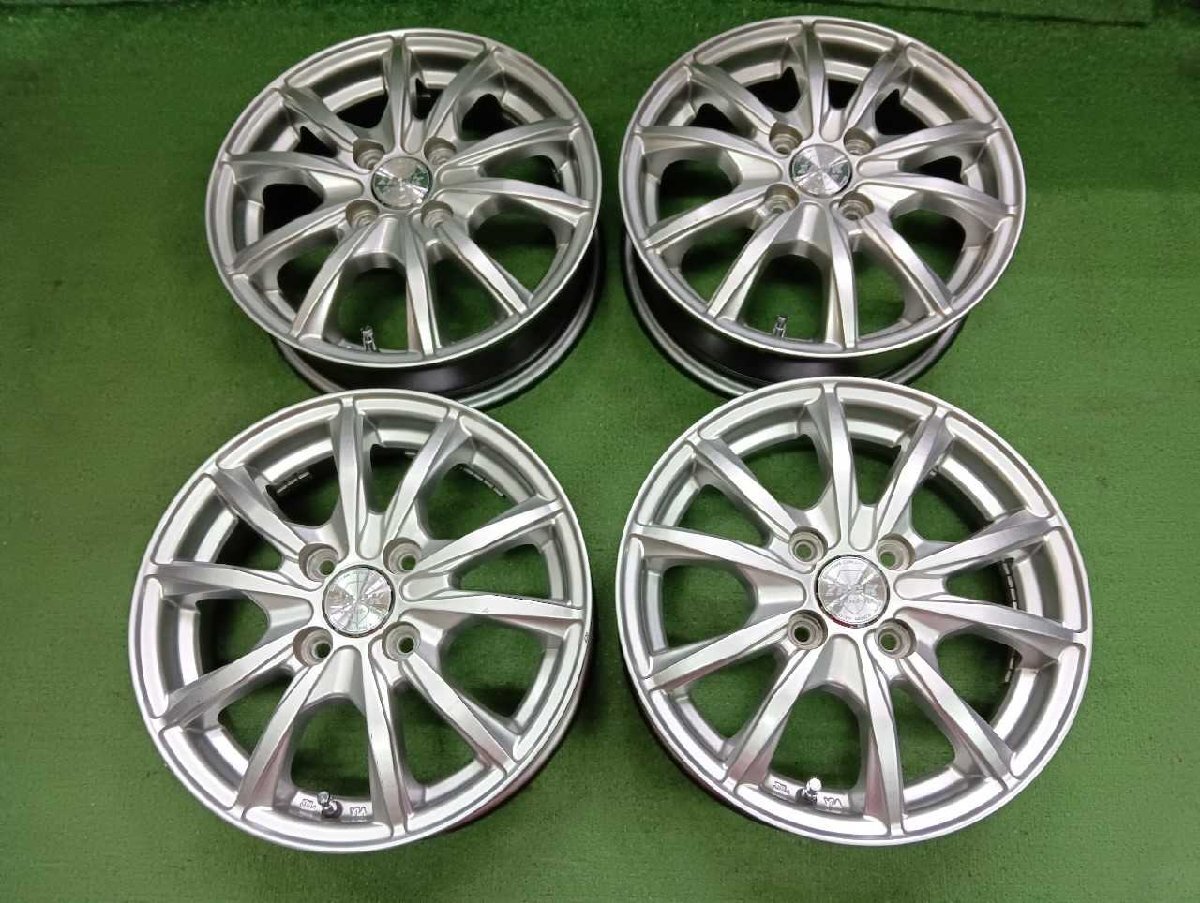 ZACK SPORT 14インチホイール4本 14x4.5J 4H PCD100 OFF45 上尾拍卖