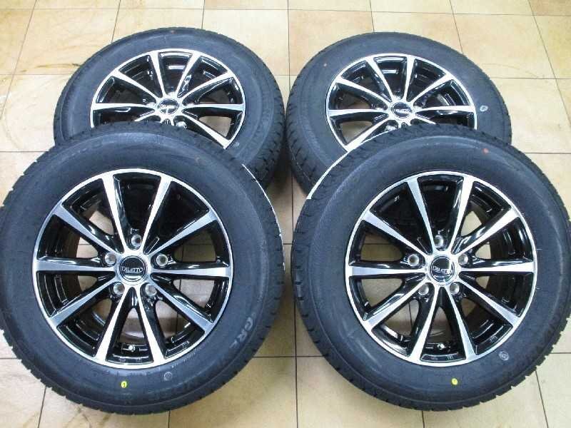 未走行!ディレット/輸入15インチスタッドレス4本 195/65R15 5穴 PCD114.3 ノア 太田拍卖