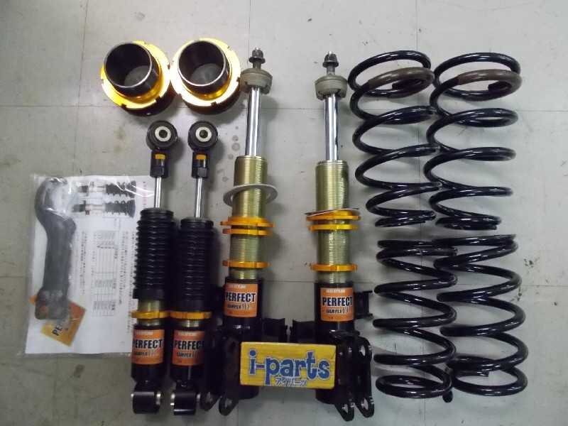 中古!ヴェルファイア(30系)車高調キット1台分 アルファード アクシススタイリング パーフェクトダンパーⅢ 太田拍卖