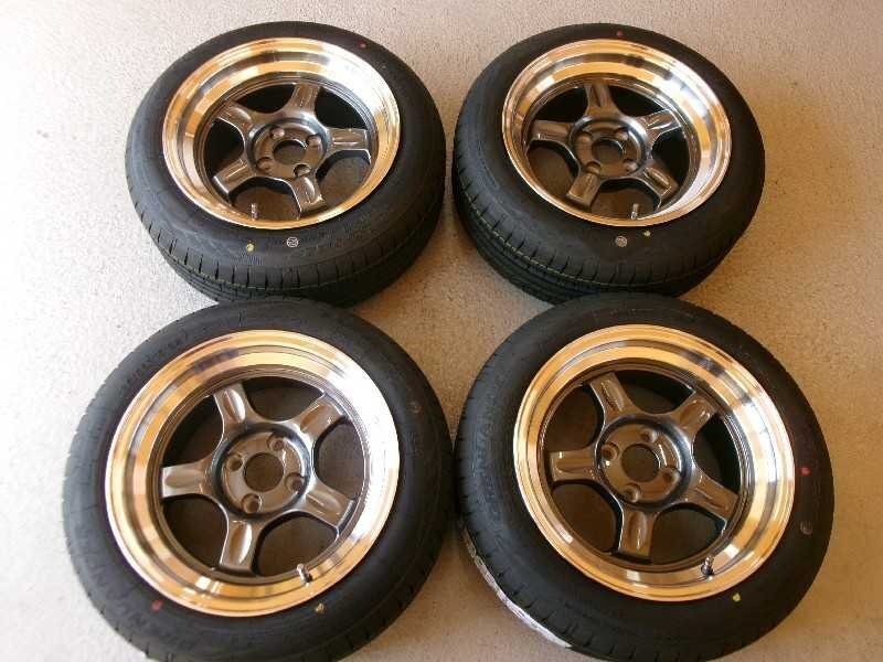 未走行!5008/インポート15インチ4本セット 185/55R15 8J 4穴 100 OFF10 太田拍卖