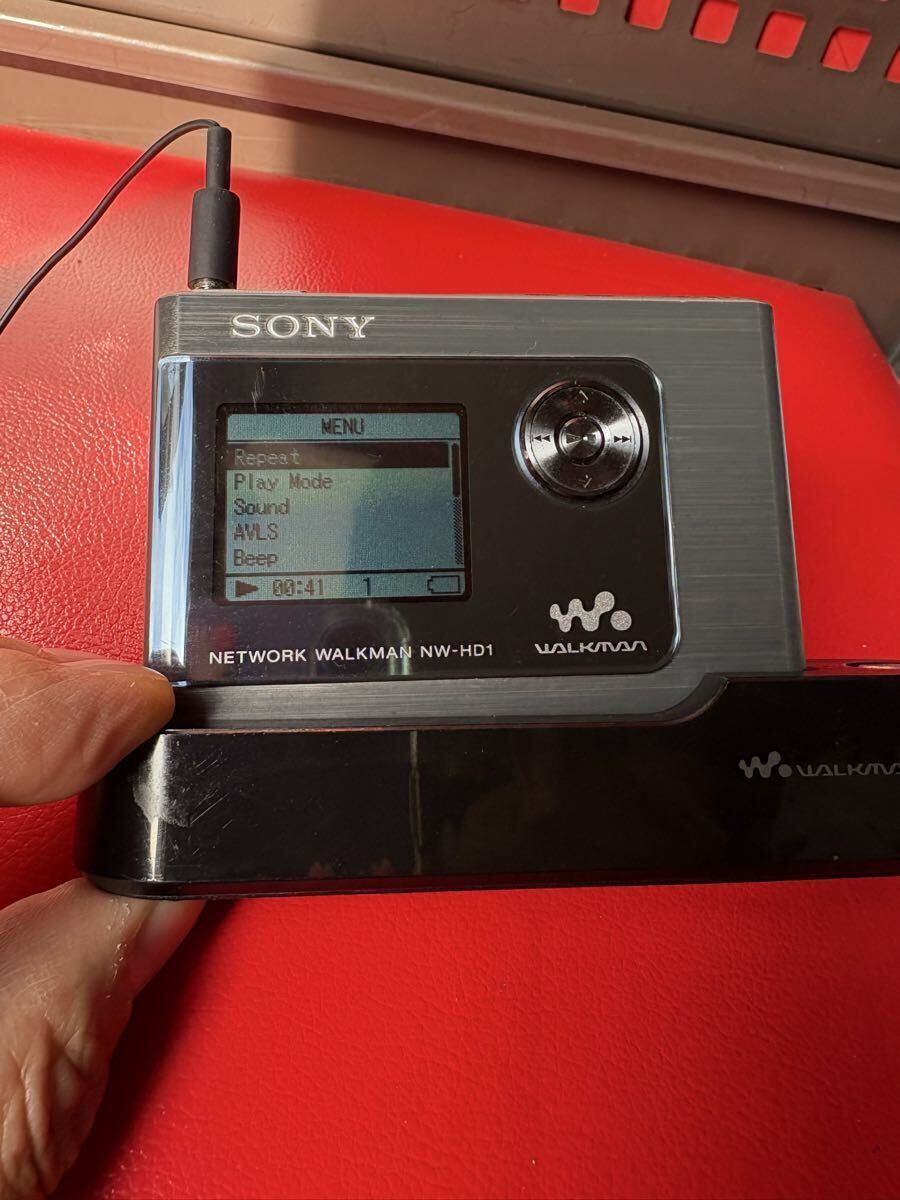 SONY ソニー ネットワークウォークマン NW-HD1 通電OK/再生OK ジャンク扱い 本体のみ 拍卖