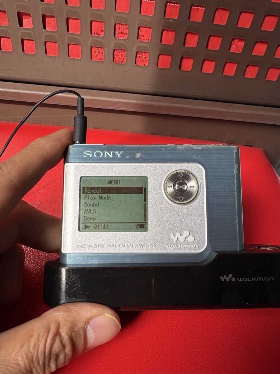 SONY ソニー ネットワークウォークマン NW-HD2 通電OK/再生OK ジャンク扱い 本体のみ 拍卖