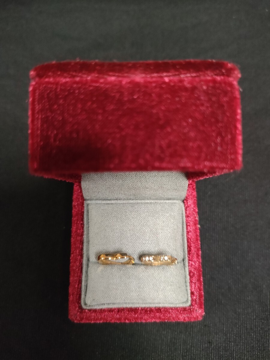 ☆STAR JEWELRY スタージュエリー K10 ゴールド ピアス ダイヤモンド 未使用品☆拍卖