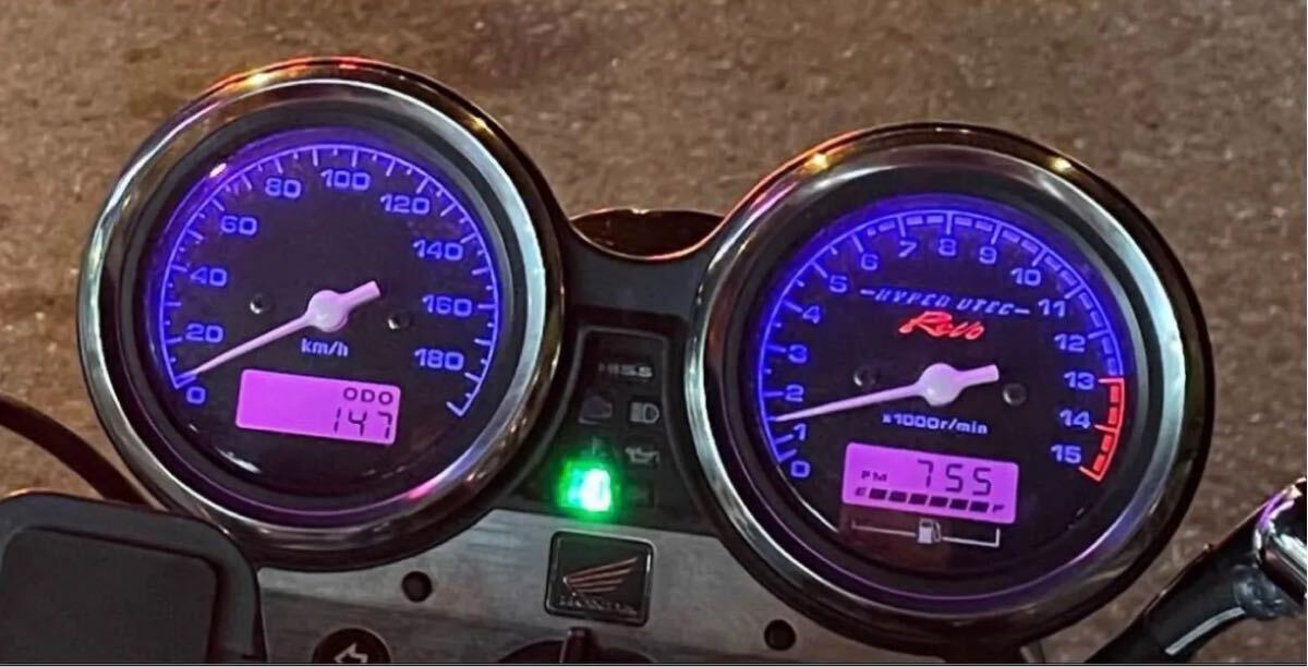 CB400SF(NC39.42)用メーター球 紫 パープルLEDセット拍卖