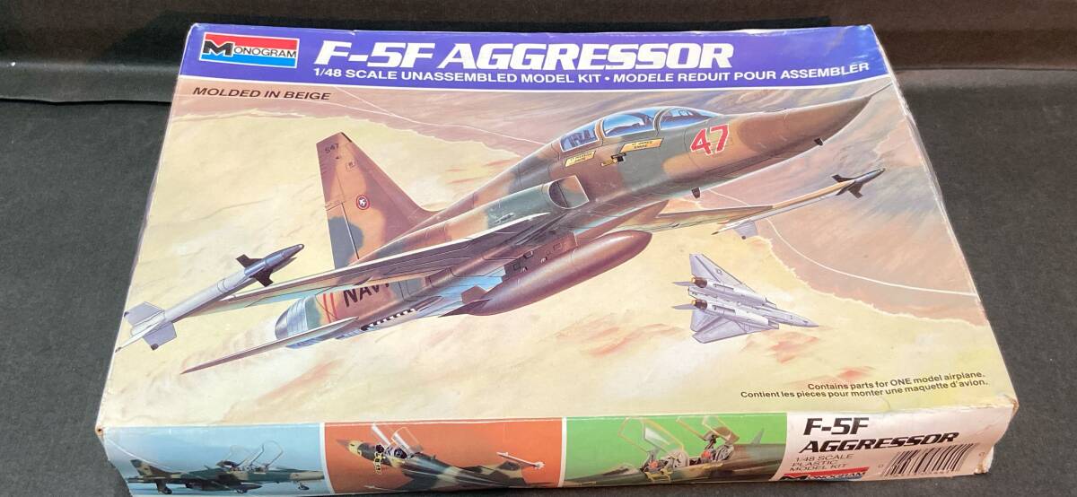☆★☆ モノグラム 1/48 F-5F アグレッサー 未組み立て ★☆拍卖