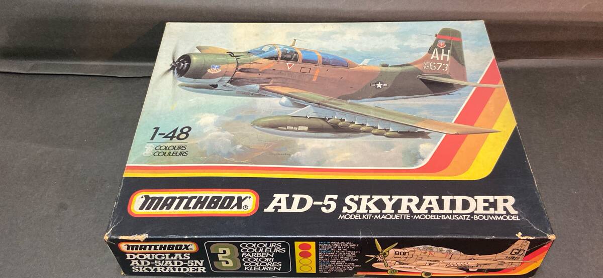 ☆★☆ マッチボックス 1/48 AD-5N スカイレイダー 未組み立て ★☆拍卖