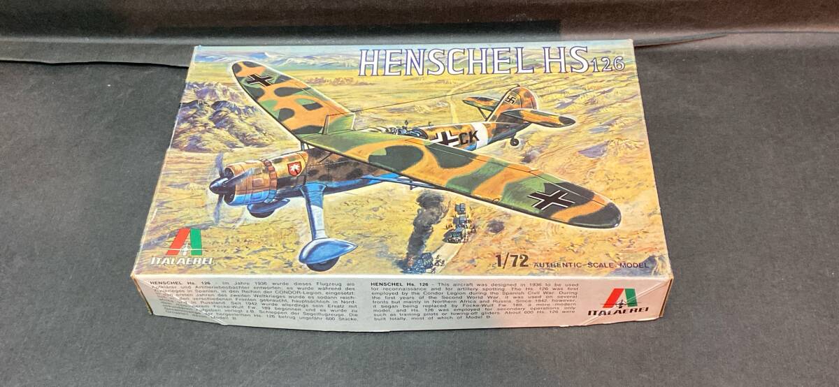 ☆★☆ イタレリ 1/72 ヘンシェルhs126 未組み立て ★☆拍卖