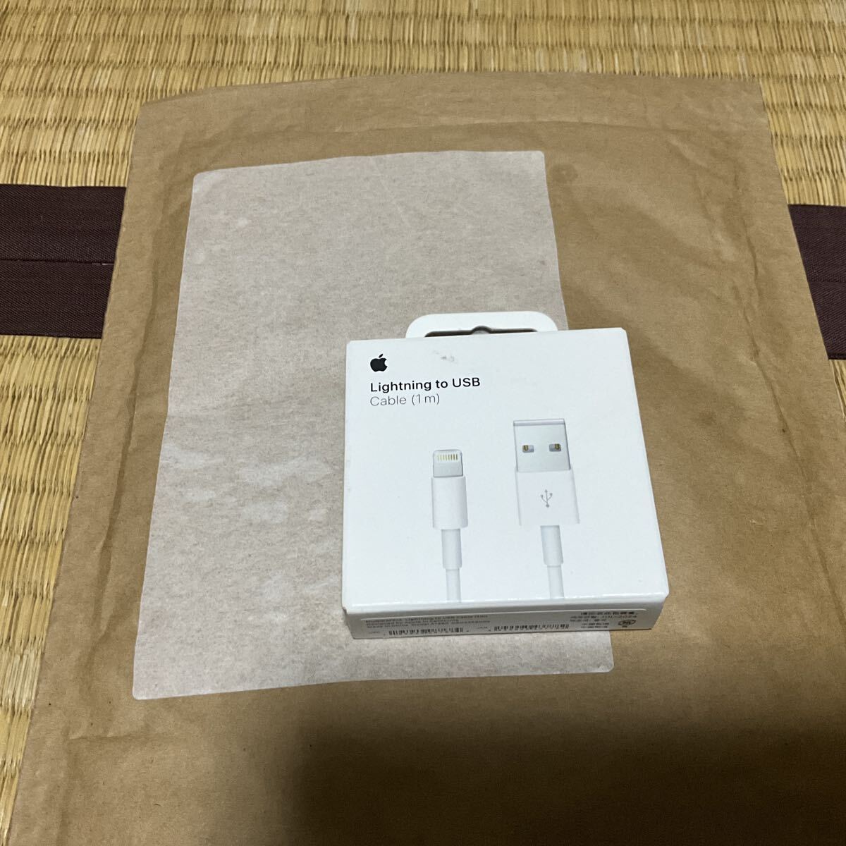 純正 Lightning to USB ケーブル 1m 開封のみ 未使用品拍卖