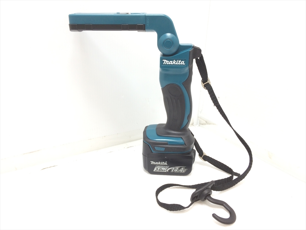 下松)makita マキタ 充電式LEDワークライト ML801 バッテリ1個付き BL1430B 14.4v 3.0Ah ◆★K251102R01A NM02A拍卖