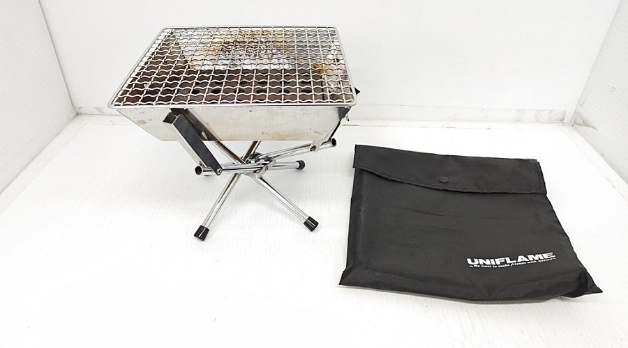 下松)UNIFLAME ユニフレーム ファイアグリル 焚き火台 中古 キャンプ アウトドア ▲★J251107N04A NM07B拍卖