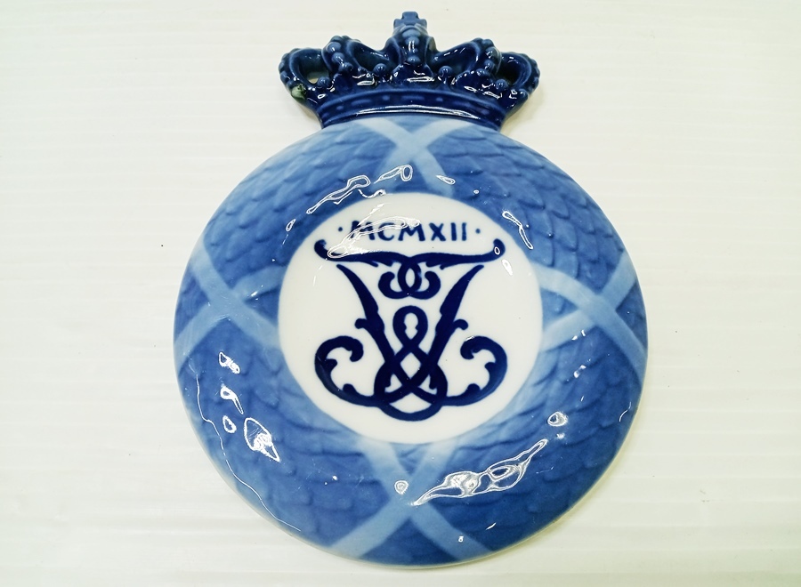 下松)【未使用】Royal Copenhagen ロイヤルコペンハーゲン 1912年国王フレデリック8世崩御 プレート ◆N2511014 NM02A拍卖