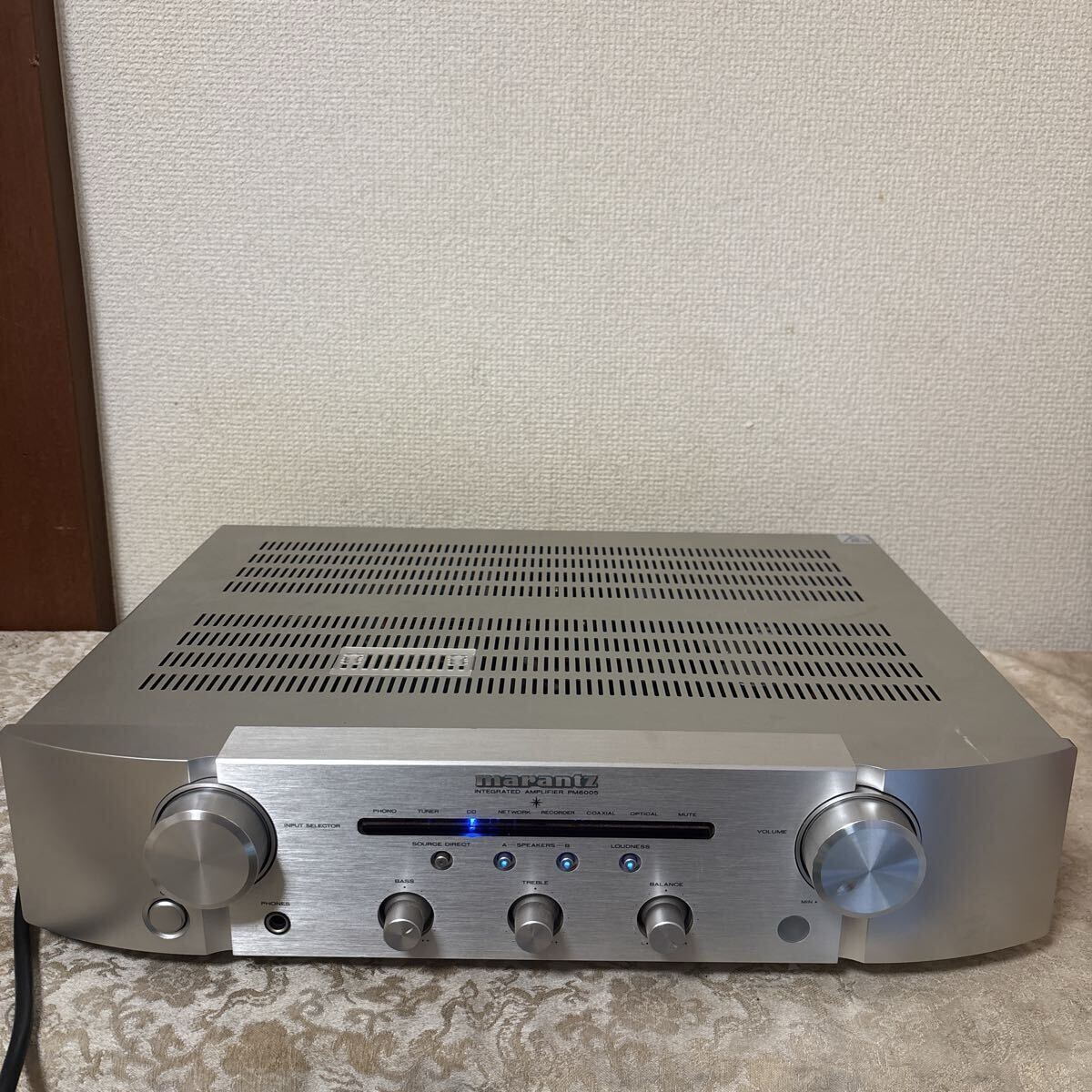 【可動品】プリメインアンプ Marantz マランツ PM6005 2015年製拍卖