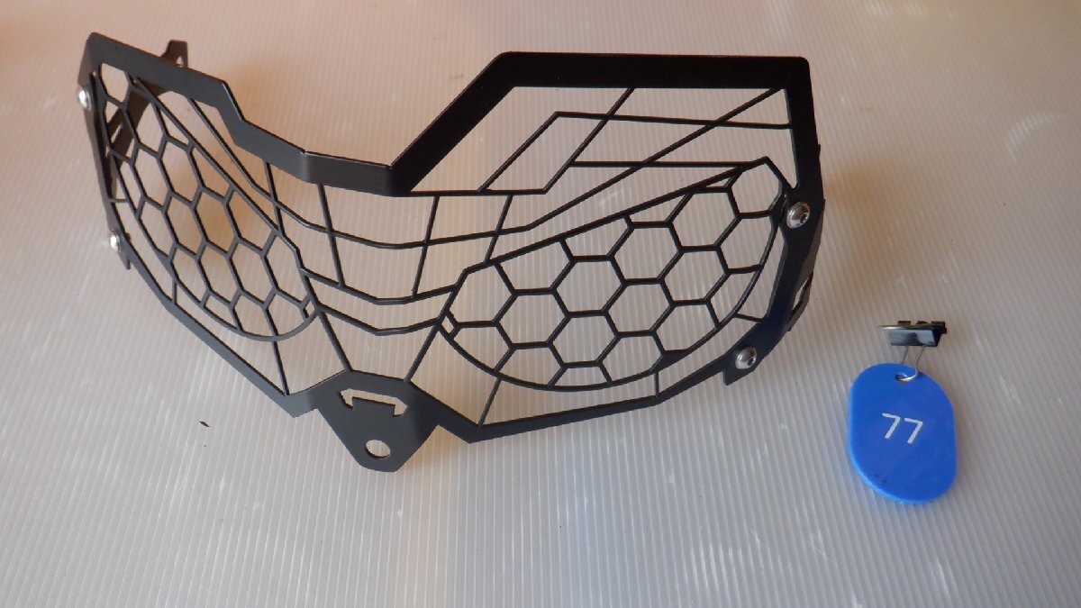 美品!CRF250L☆社外ヘッドライトグリルガード☆ヘッドランプガード拍卖