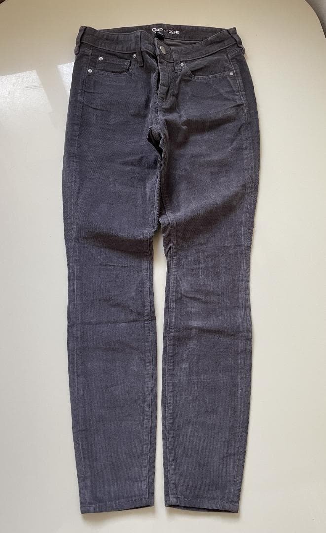 美品 Gap ギャップ ストレッチコーデュロイ レギンスパンツ(2)拍卖