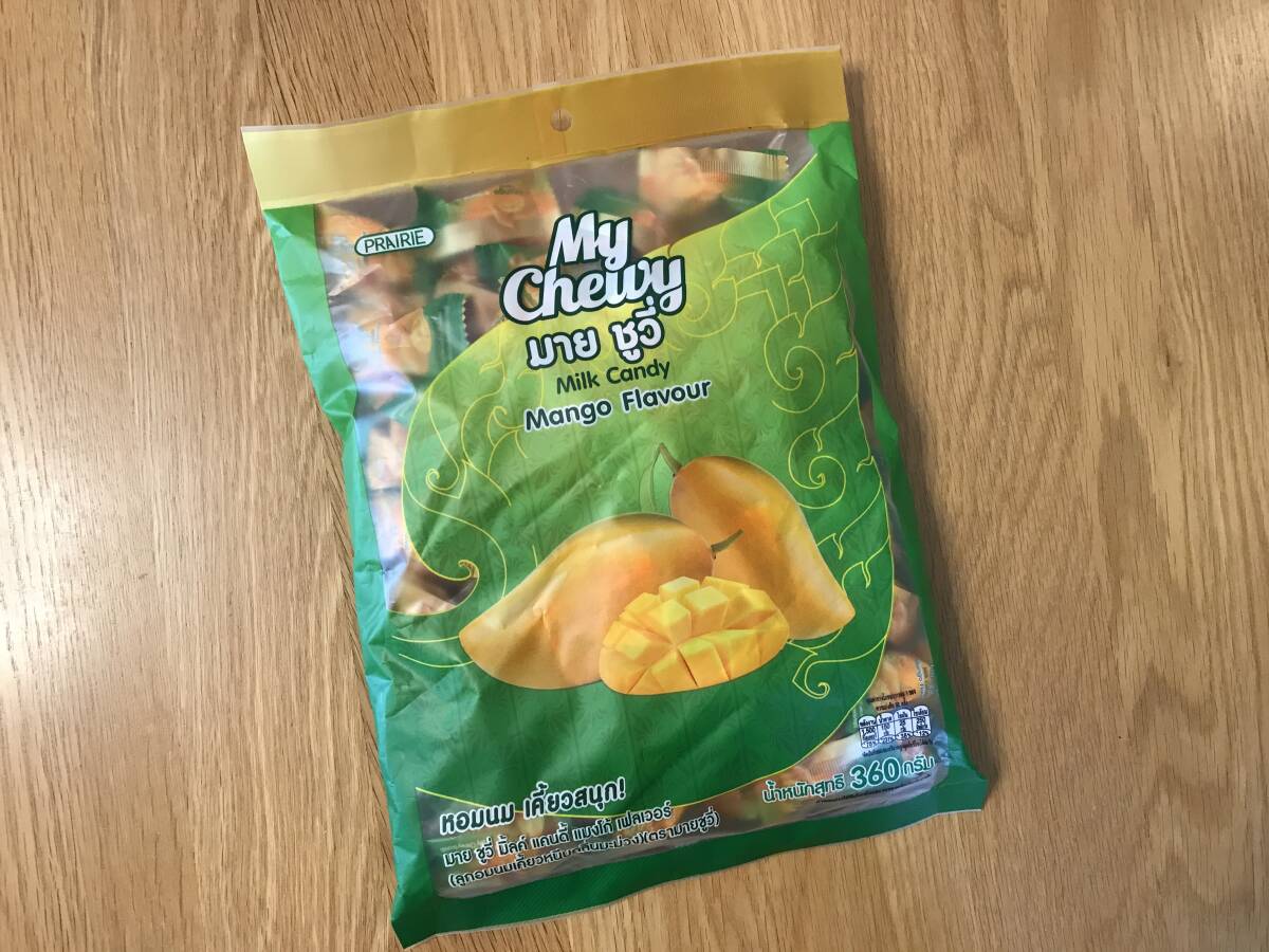 マイチューイ/My Chewy:Milk Candy Mango Flavour / マンゴー【Thailand】拍卖