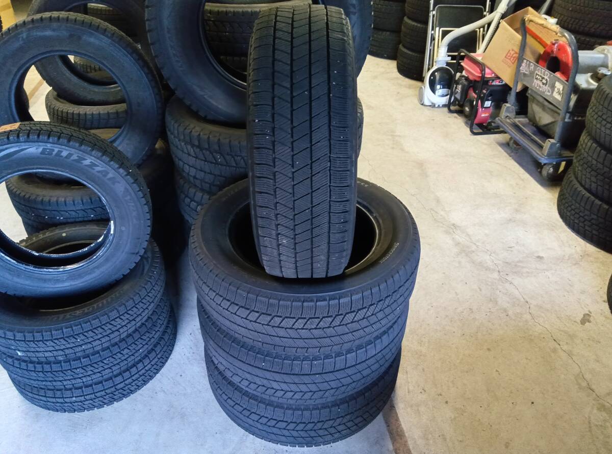 215/60R16 ブリヂストン ブリザック VRX3 8山 No.364拍卖