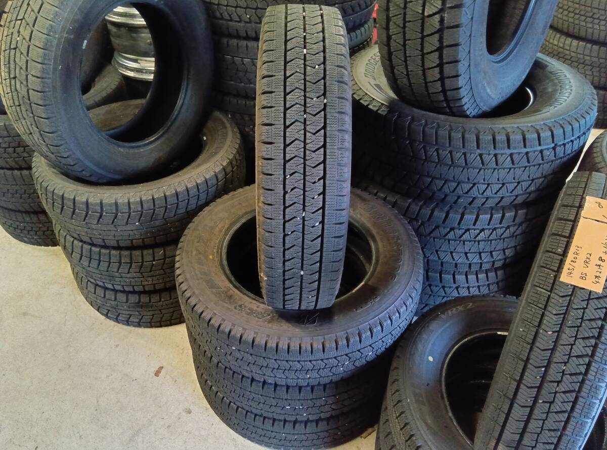 175/75R15 103/101N LT ブリヂストン ブリザック w989 7.5山 No.106拍卖