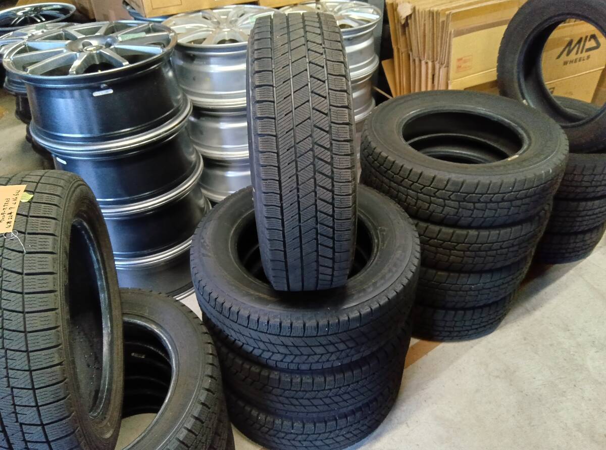 185/65R14 ブリヂストン ブリザック VRX3 8山 No.623拍卖