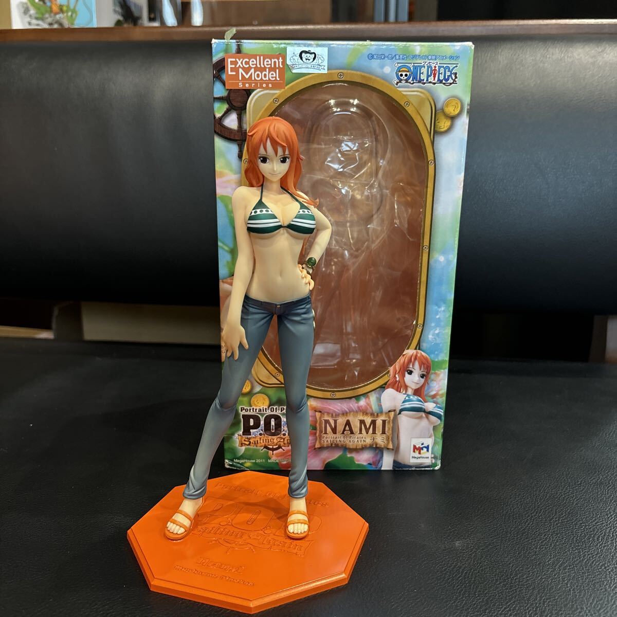 ◯開封品 メガハウス P.O.P Sailing Again/POP ONE PIECE ナミ フィギュア 箱付き 2R-284拍卖