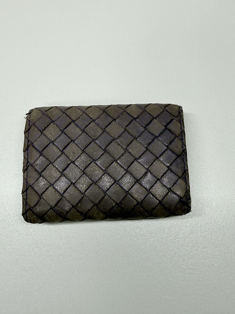 1円 BOTTEGA VENETA イントレチャート 財布 ボッテガヴェネタ レザー拍卖