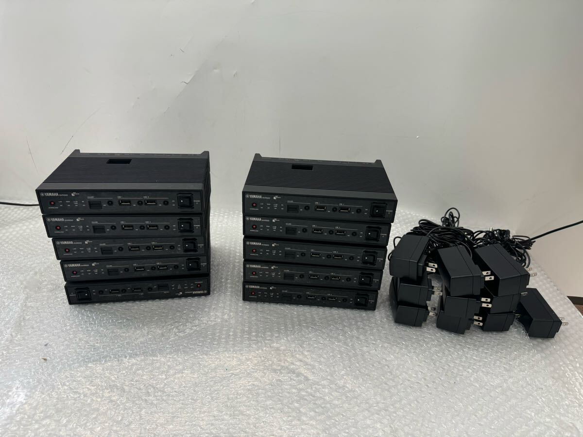 S4488) ヤマハ YAMAHA ブロードバンドVoIPルーター NVR500 専用ACアダプター付属 10台セット(幸0)拍卖