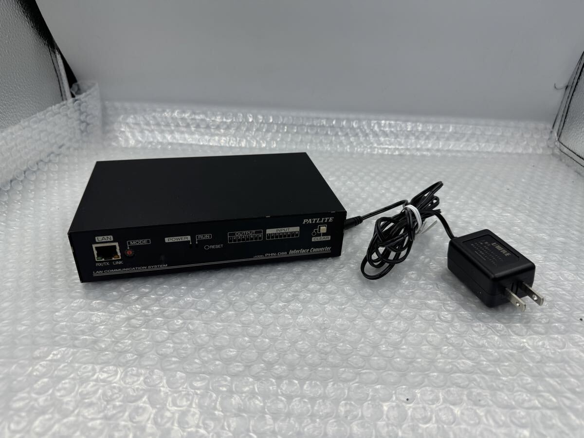 s4508) 中古品 PATLITE製 PHN-D88 インターフェースコンバータ 通電確認(已1)拍卖