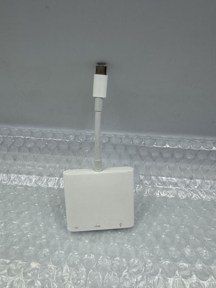 S4501) Apple純正 USB-C Digital AV Multiport Adapter A1621デジタル AV マルチアダプタ拍卖