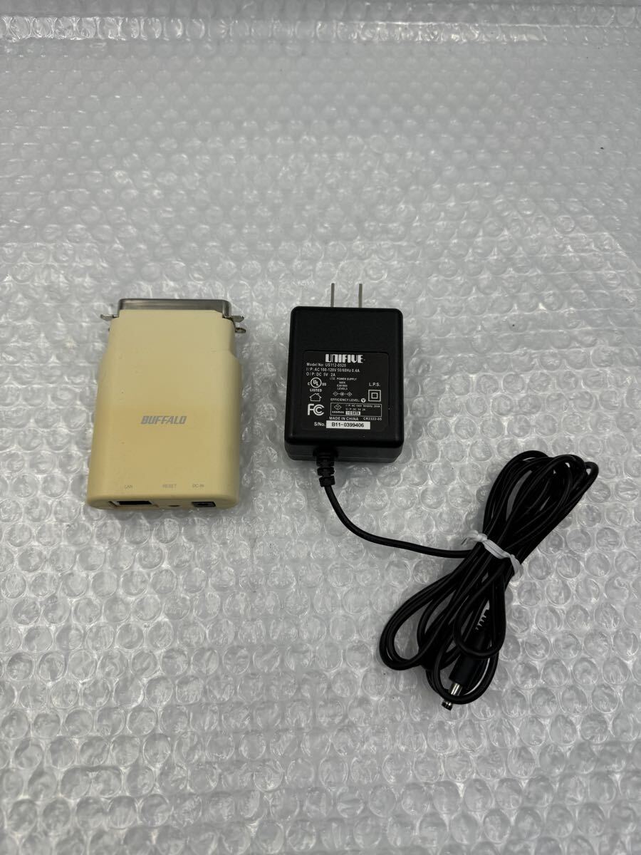 S4549) Buffalo 有線プリントサーバー LPV4-TX1 通電確認拍卖