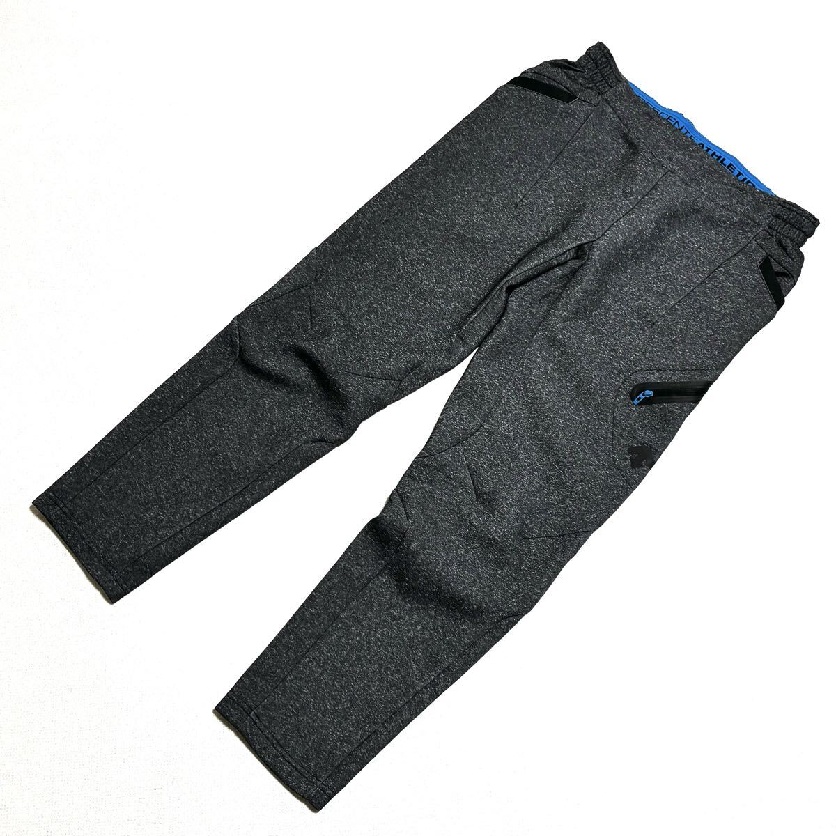 【未使用級】DESCENTE デサント DAT-7562P タフエアー9レングスパンツ スポーツ トレーニング ストレッチ 秋冬 グレー メンズ Mサイズ拍卖