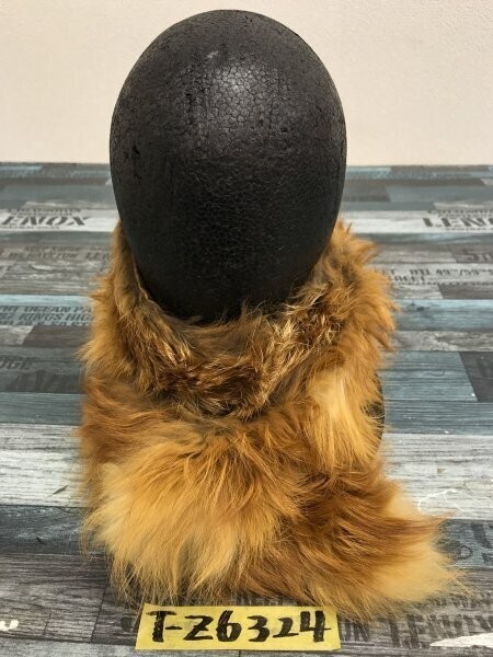 レディース アニマルファー マフラー ブラウン拍卖