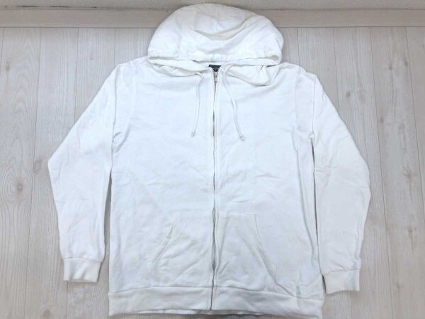 ニーアクロージング NIER CLOTHING サブカル 病み系 パンダ 田中さん 今日は飲む日! ジップ パーカー バックラメプリント レディース XL 白拍卖